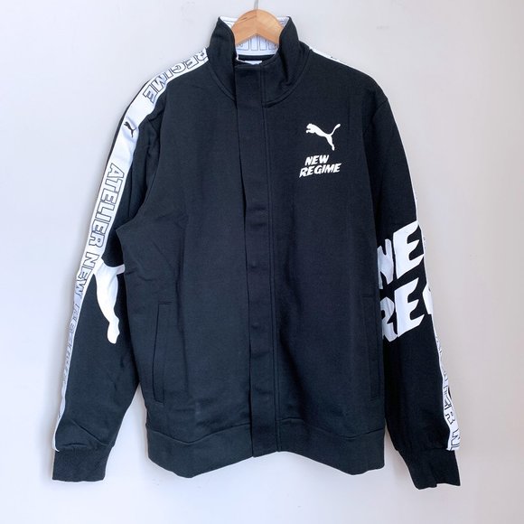 Puma x New Regime Track Jacket Black - Picture 1 of 7